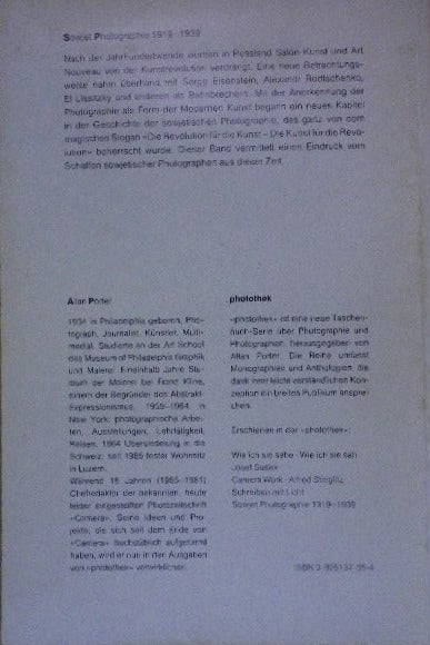 Sowjet Photographie 1919-1939 photothek ソヴィエト写真 1919-1939