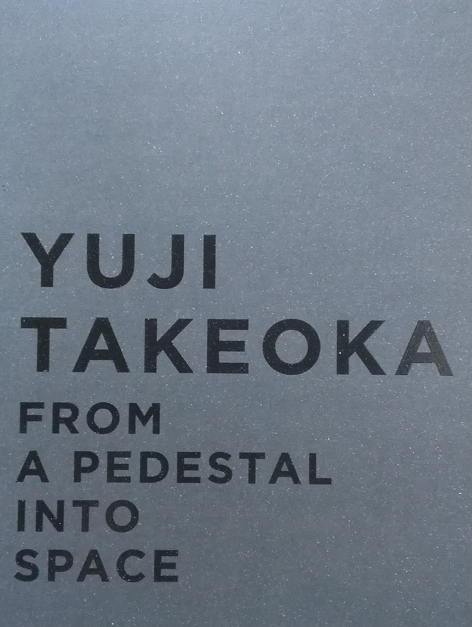 竹岡雄二 台座から空間へ