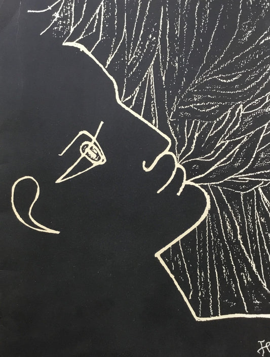 poésie graphique Jean Cocteau ジャン・コクトー