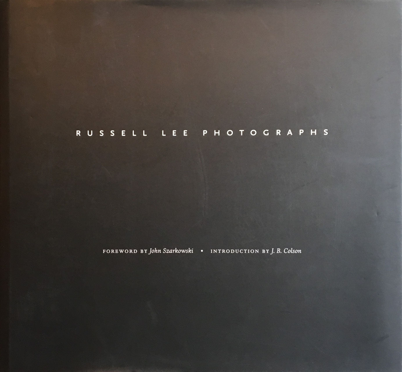 RUSSELL LEE PHOTOGRAPHS foreword by John Szarkowski ラッセル・リー写真集