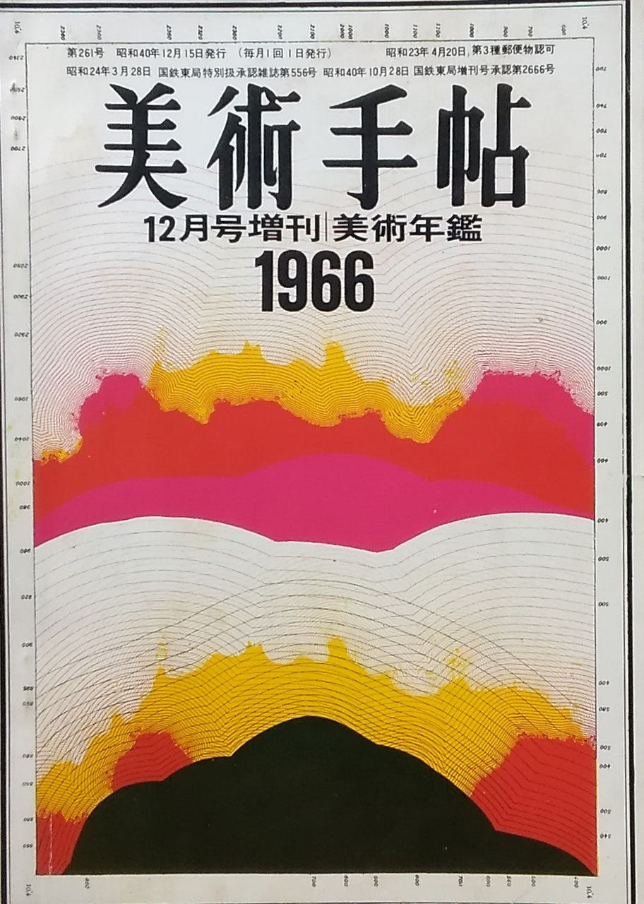 美術手帖 1965年12月号増刊 第261号 美術年鑑1966年