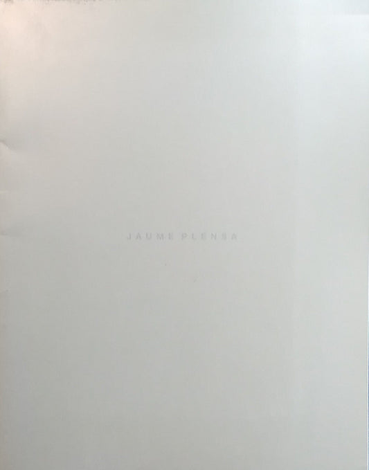 JAUME PLENSA ジャウメ・プレンサ