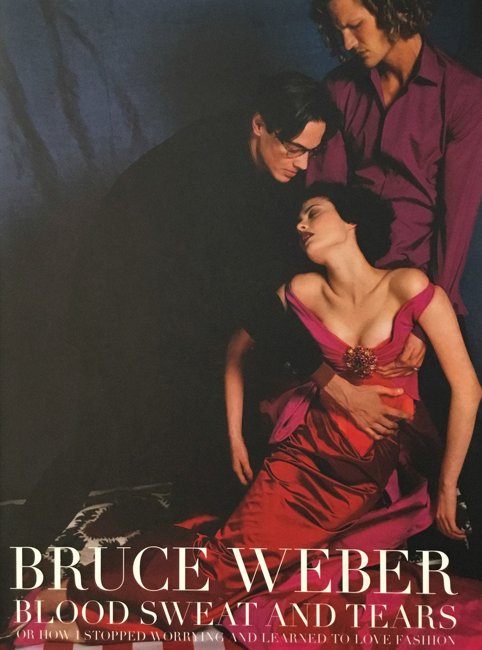 BLOOD SWEAT AND TEARS BRUCE WEBER ブルース・ウェーバー写真集