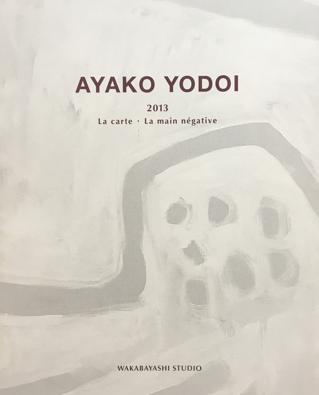 淀井彩子 2013 地図・ネガの手 みゆき画廊