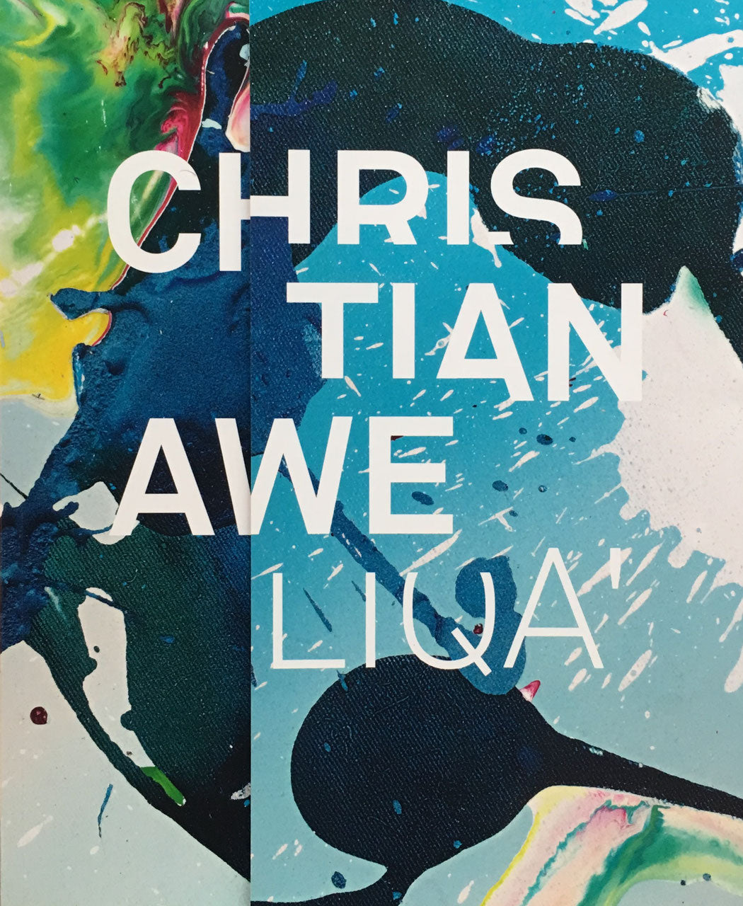 Christian Awe LIQA Galerie Ludorff 献呈署名入
