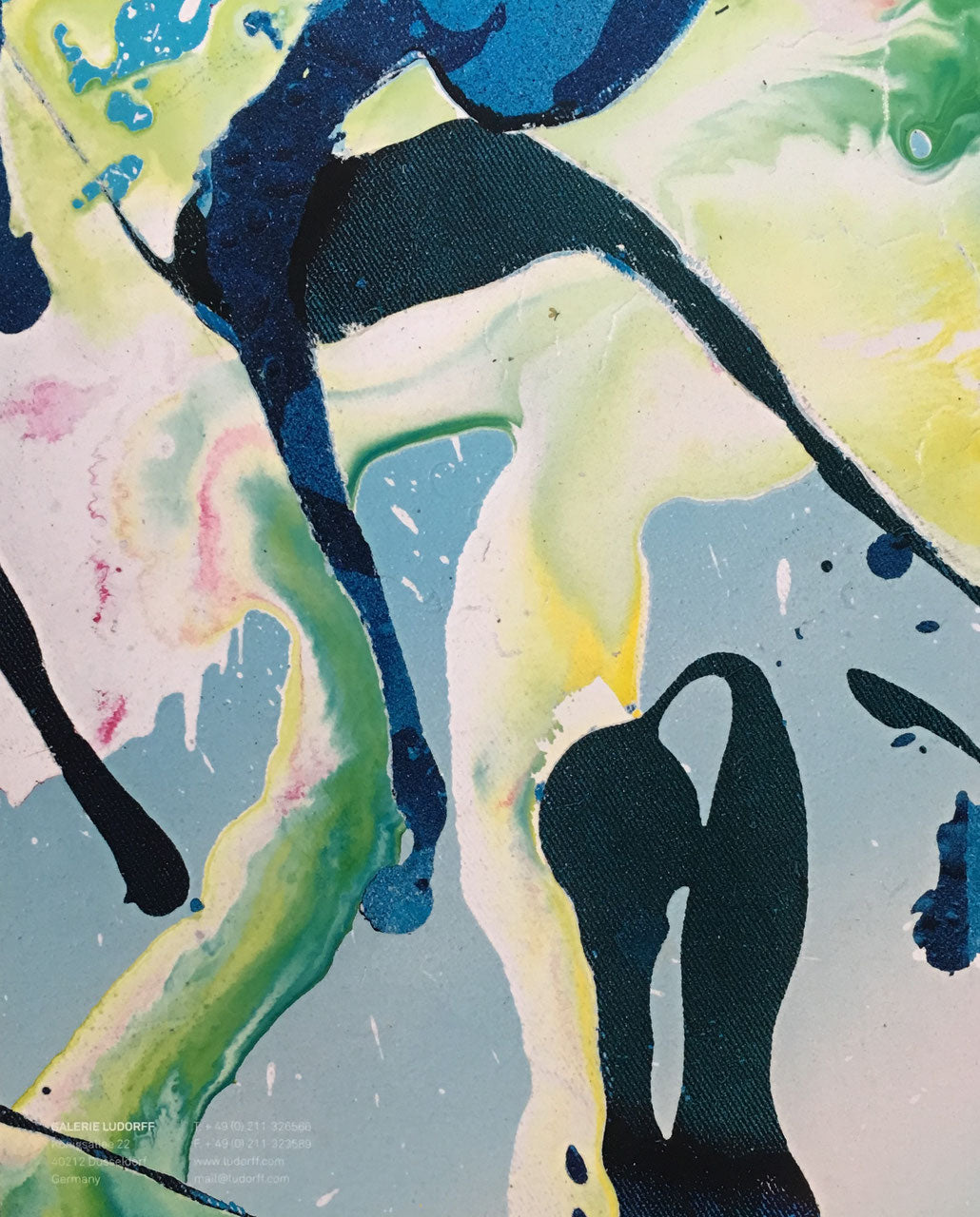 Christian Awe LIQA Galerie Ludorff 献呈署名入