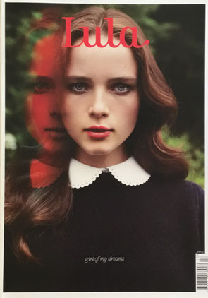 Lula magazine girl of my dream issue 13 表紙の題字　レッドRed ver.　ルラ13号 2011