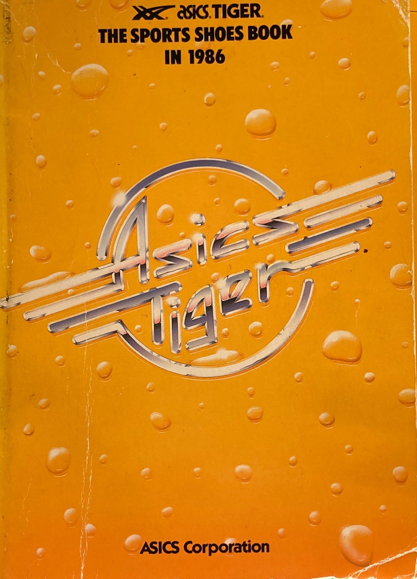 ASICS TIGER THE SPORTS SHOES BOOK IN 1986