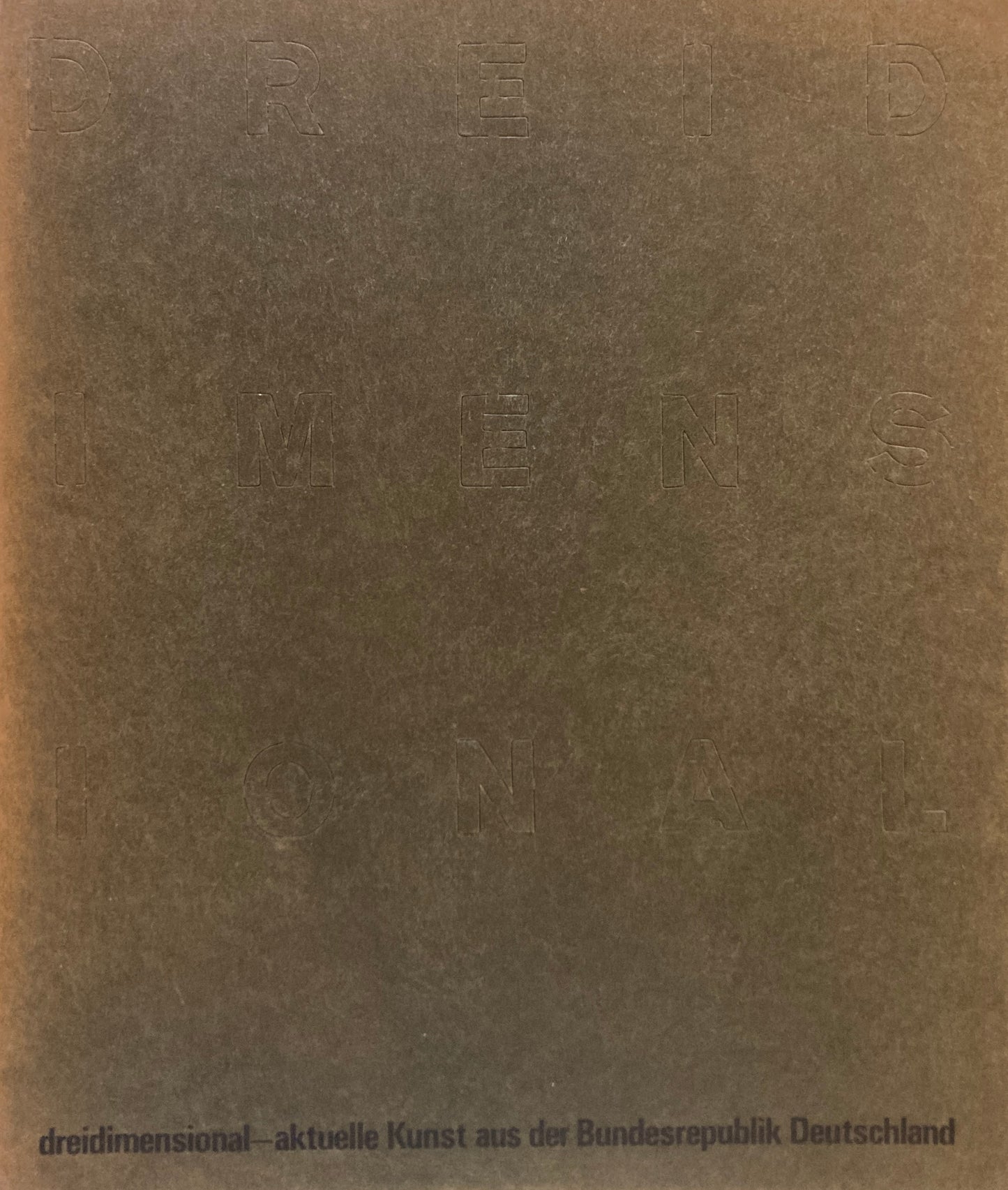 三次元性　ドイツ彫刻の現在　東京国立近代美術館　1984