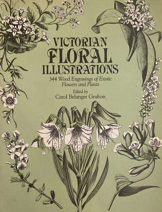 Victorian Floral Illustrations　Dover　