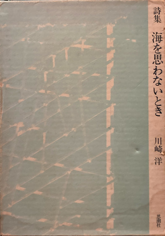 詩集　海を思わないとき　川崎洋　