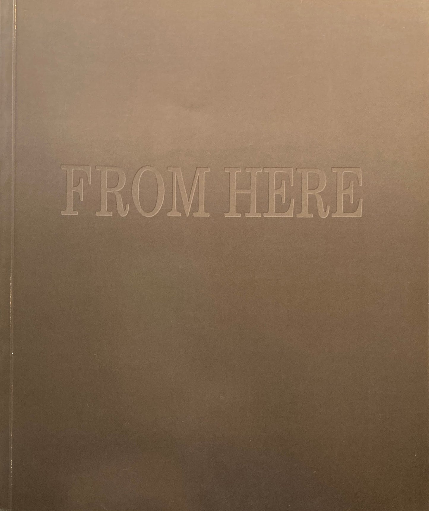FROM HERE　WADDINGTON GALLERY　KARSTEN SCHUBERT　1995