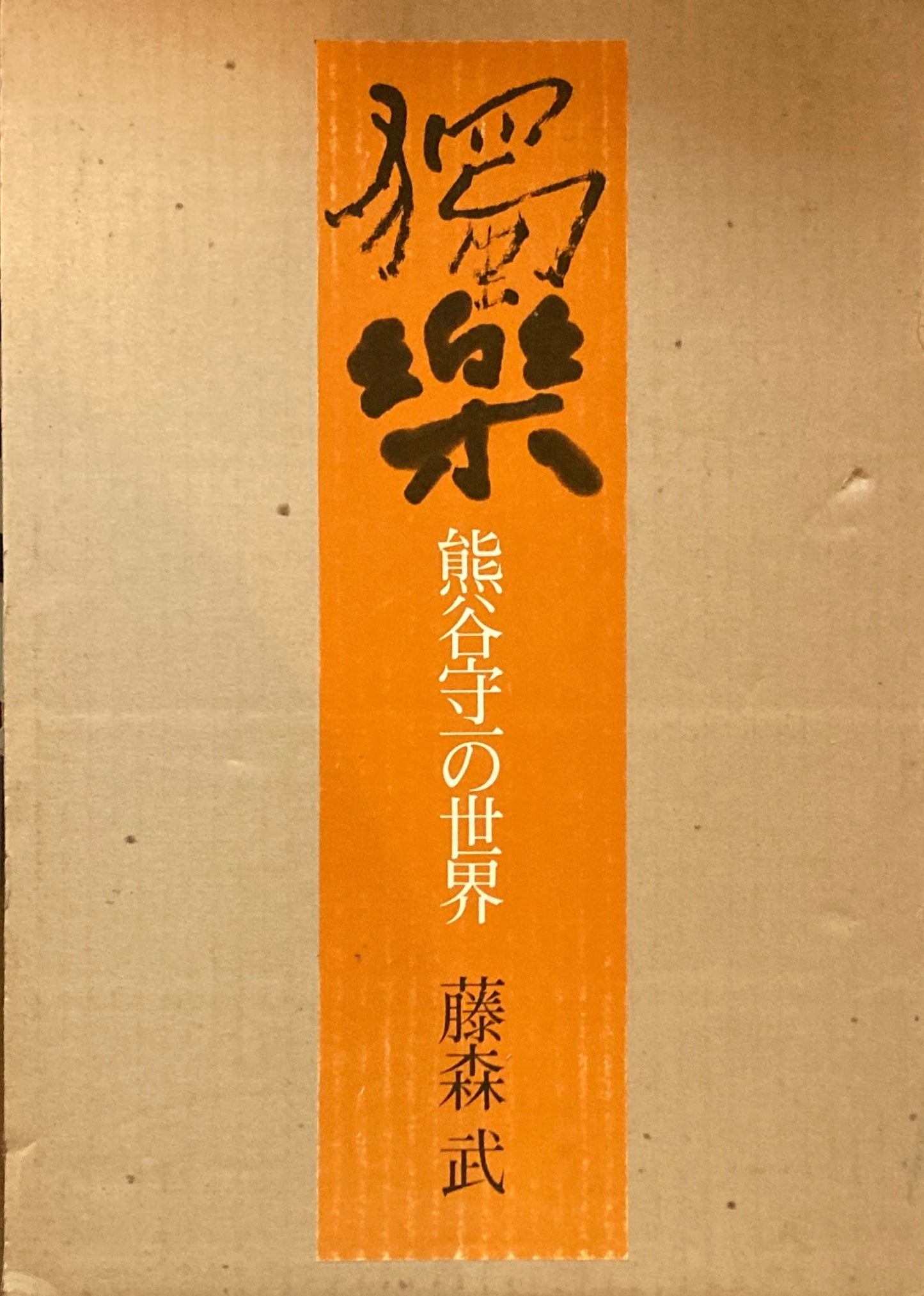 獨楽　熊谷守一の世界　藤森武　