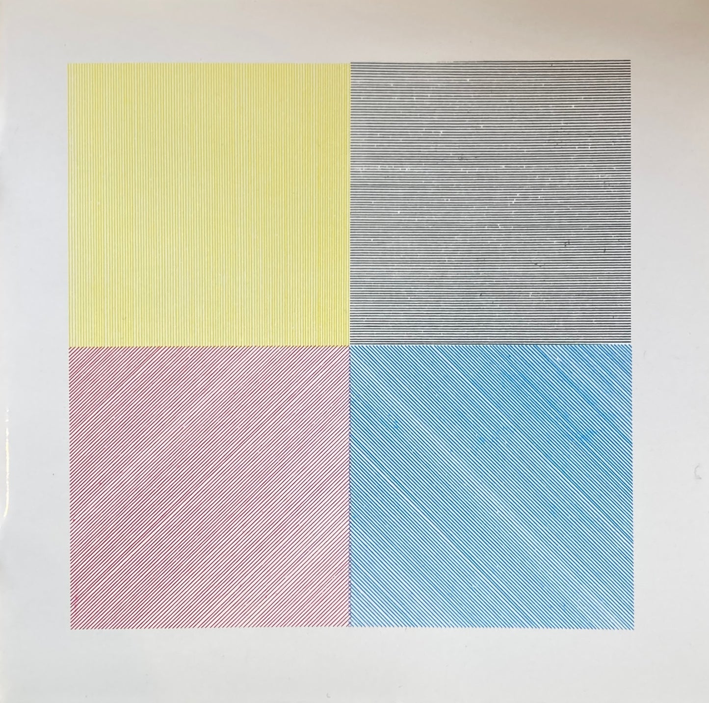 FOUR BASIC KINDS OF LINES & COLOUR  Sol LeWitt