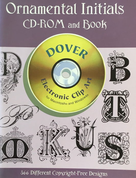 Ornamental Initials　CD-ROM & BOOK