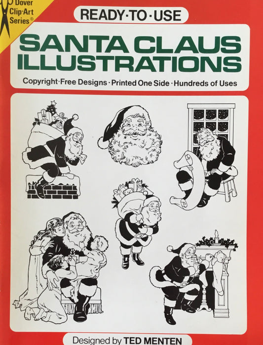 Santa Claus Ilustrations　Dover