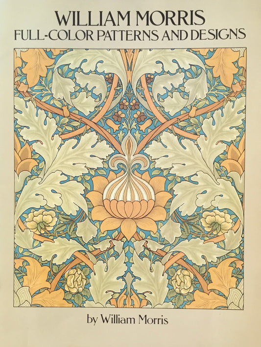 William Morris Full-Color Patterns and Designs　Dover