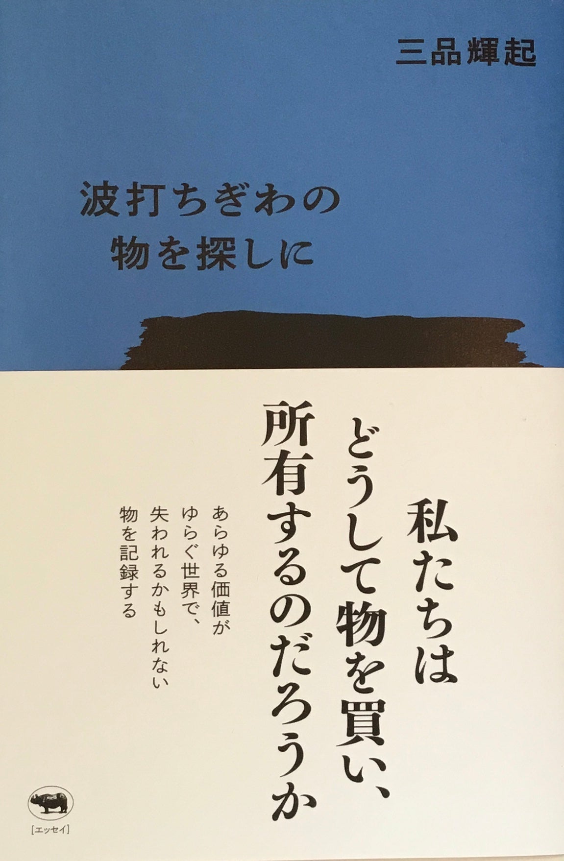 波打ちぎわの物を探しに　三品輝起