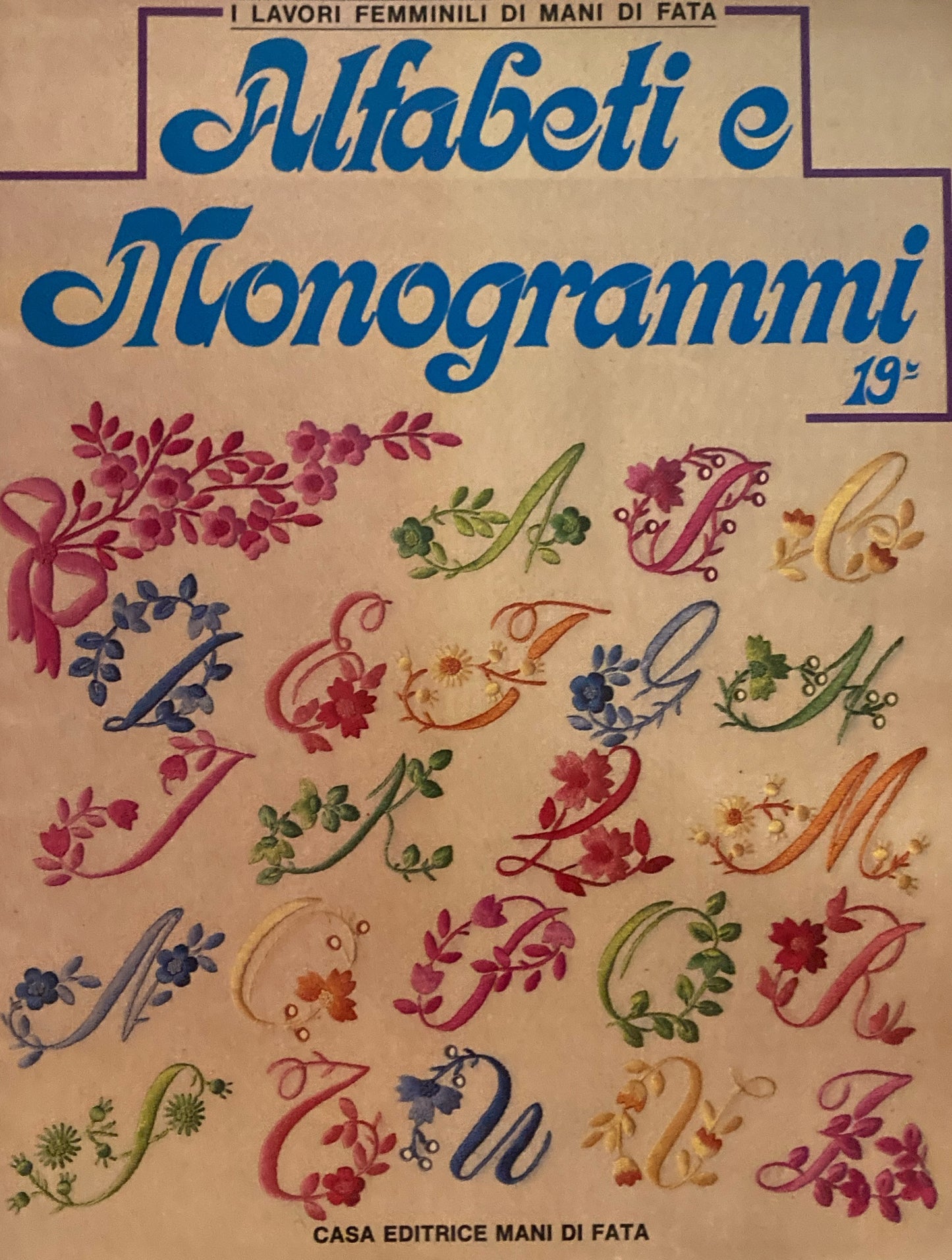 Alphabeti e Monogrammi  Mani di Fata