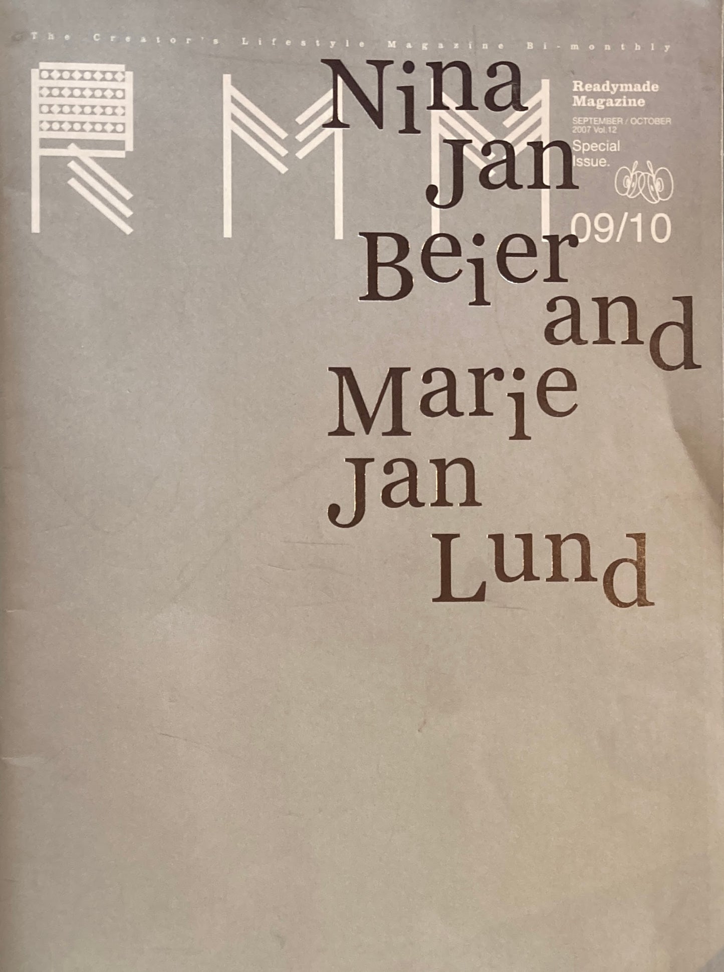 Readymade Magazine 2007 Vol.12  Special Issue 09/10 Nina jan beier and Marie Jan Lund