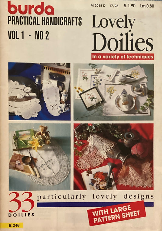 Lovely Doilies in a Variety of techniques burda Practical Handicrafts Vol.1 No.2 E 246