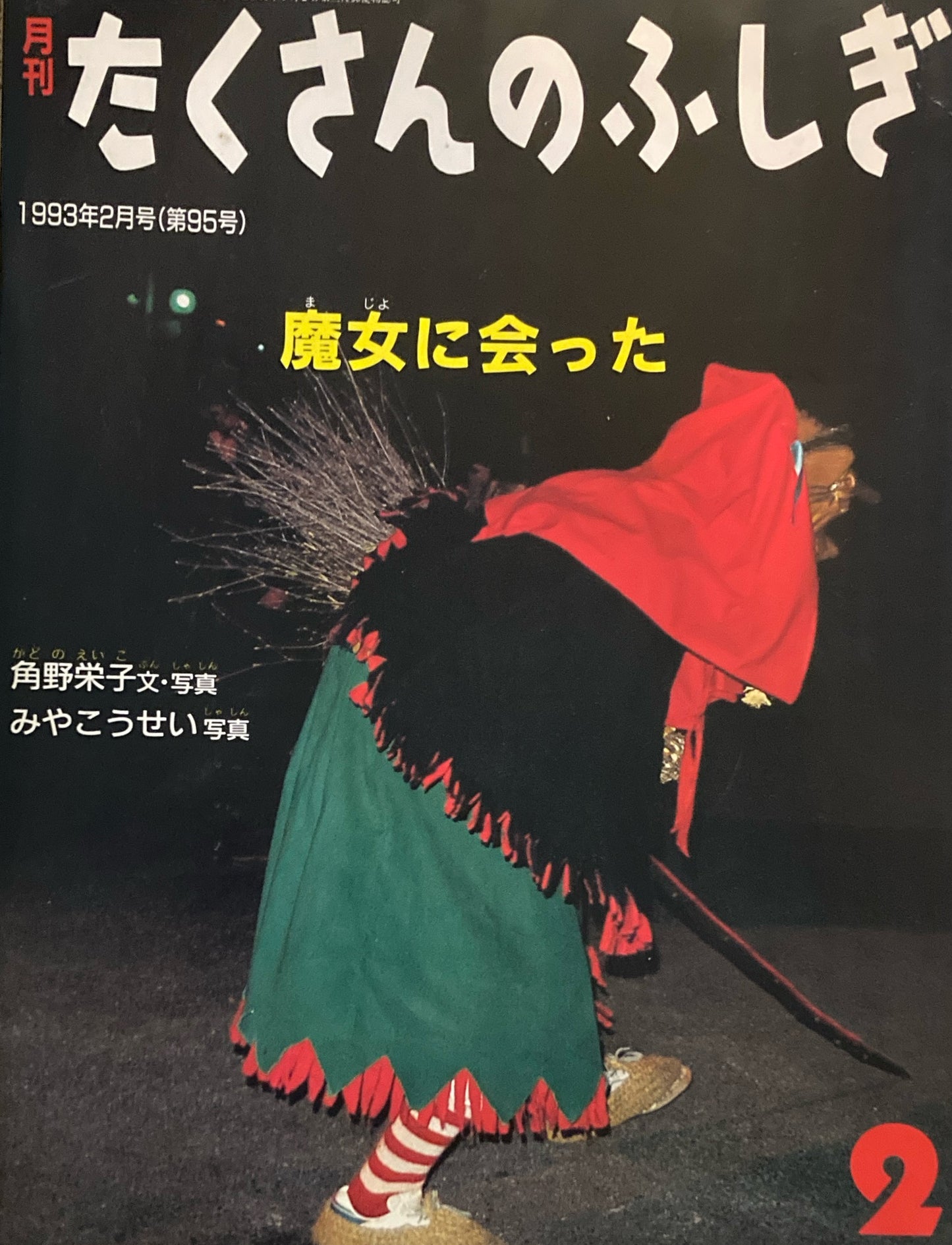 魔女に会った　たくさんのふしぎ95号 　1993年2月号