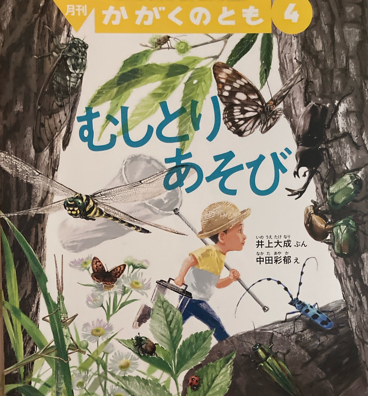 むしとりあそび　かがくのとも613号　2020年4月号