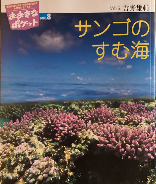 おおきなポケット　2003年8月号　137号　サンゴのすむ海　つきよのばんに