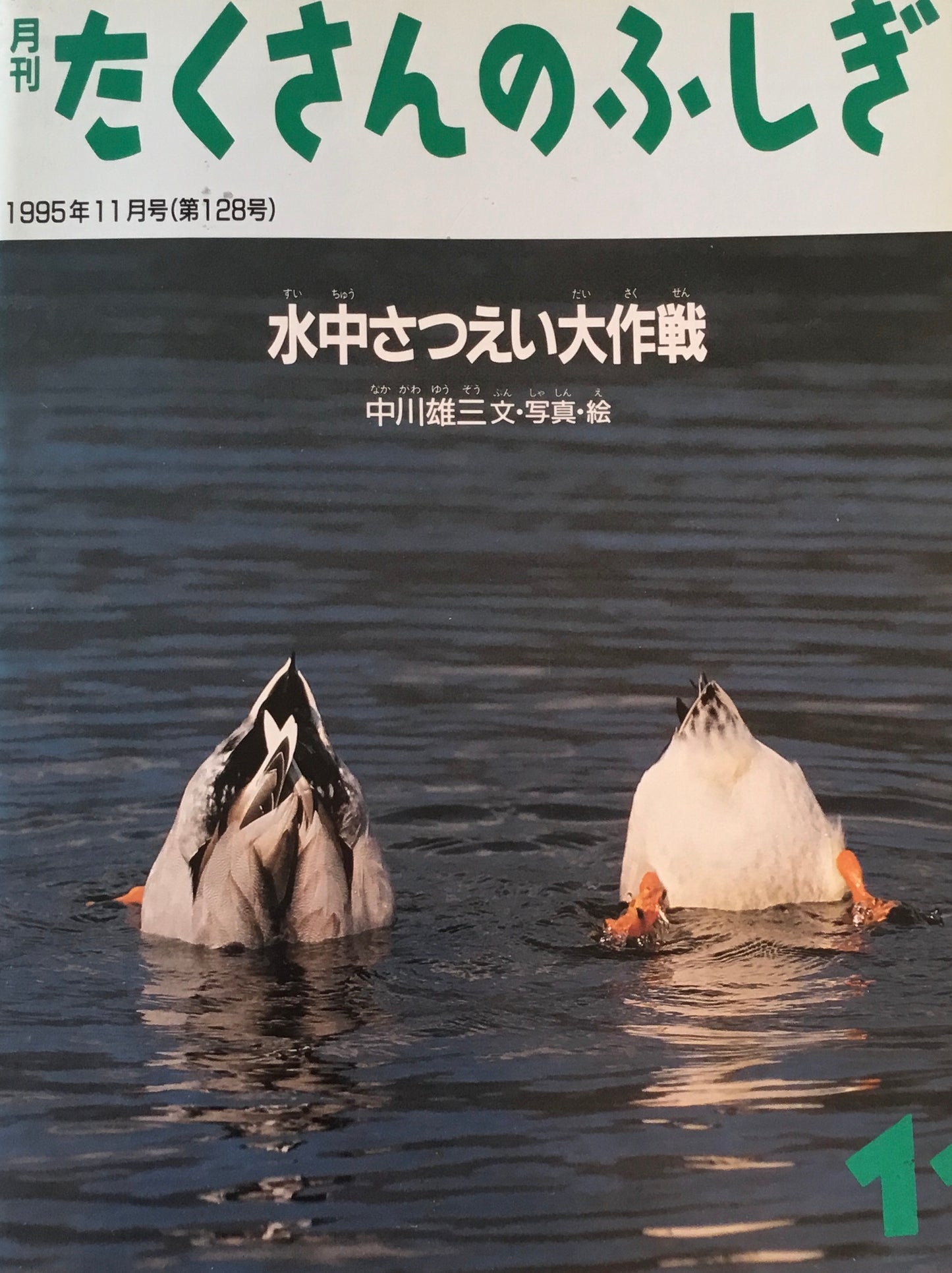 水中さつえい大作戦　たくさんのふしぎ128号