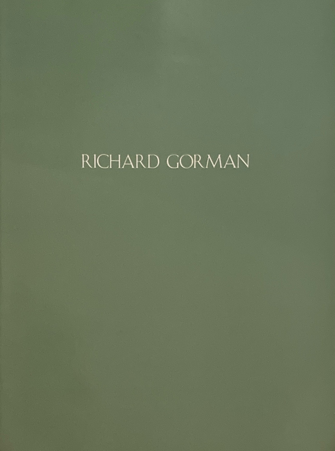 RICHARD GORMAN　静謐な風景　現代アイルランドの抽象画　リチャード・ゴーマン