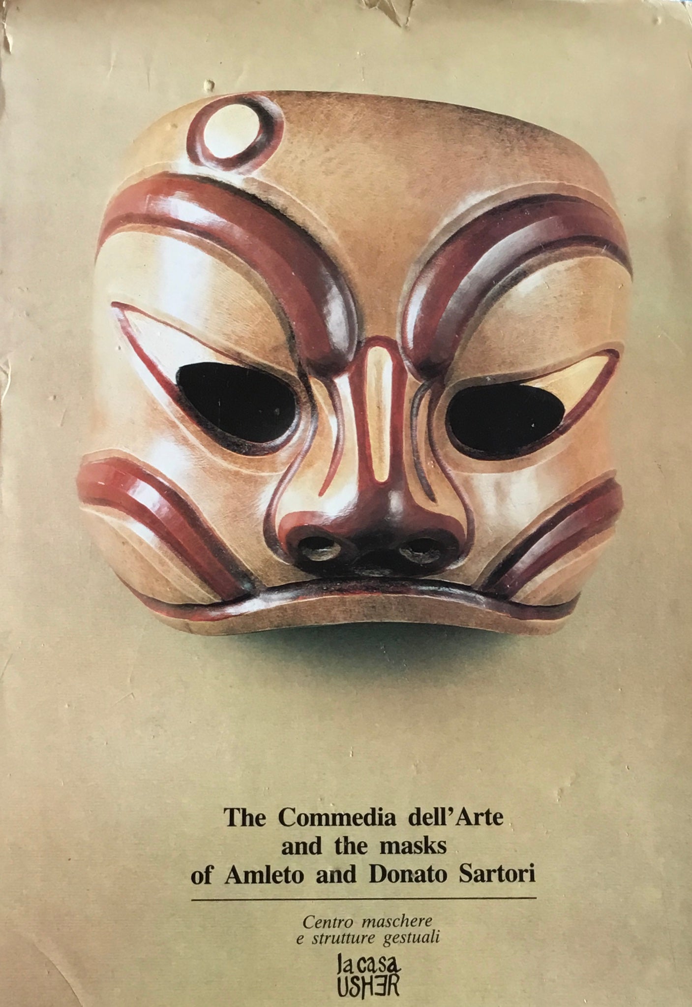 The Commedia dell' Arte and the masks af Amleto and Donato Sartori