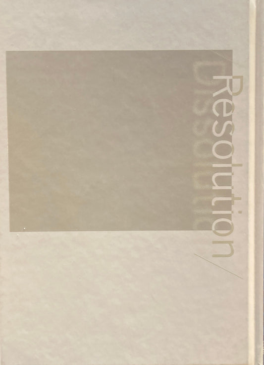 Resolution 写真の現在３　臨界をめぐつ６つの試論　