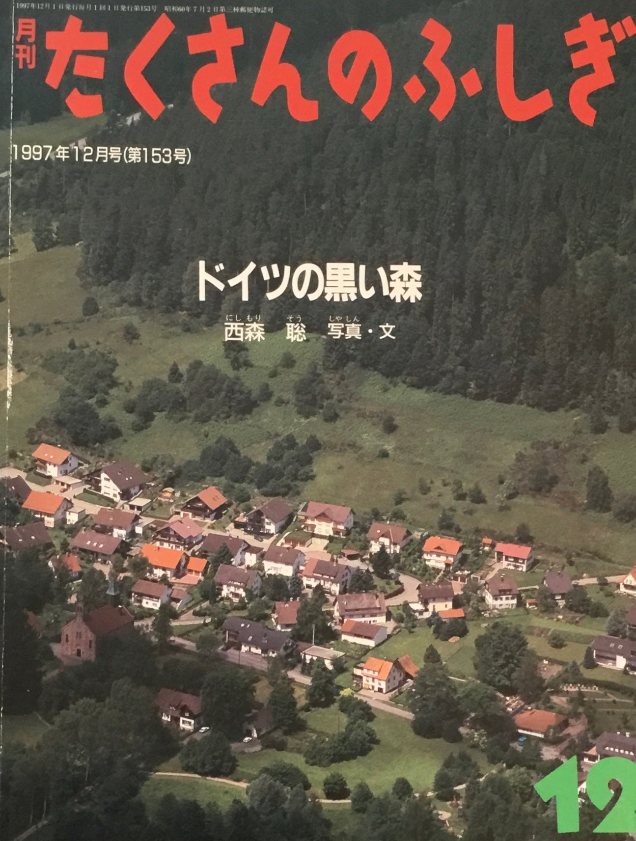 ドイツの黒い森　たくさんのふしぎ153号