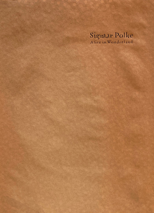 不思議の国のアリス　ジグマー・ポルケ　Sigmar Polke Alice in Wonderland