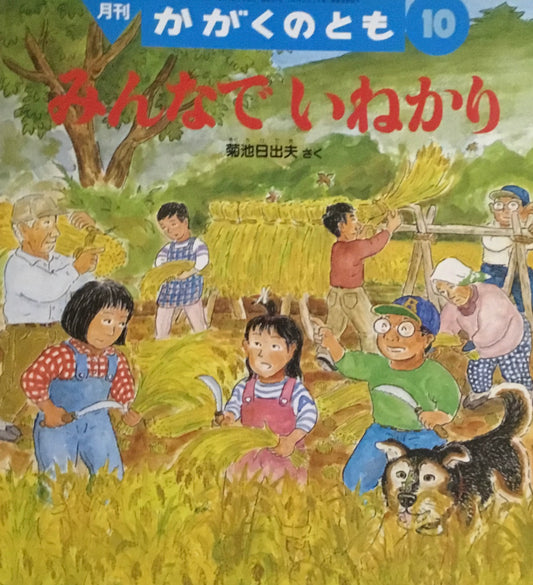 みんなでいねかり　かがくのとも307号　1994年10月号