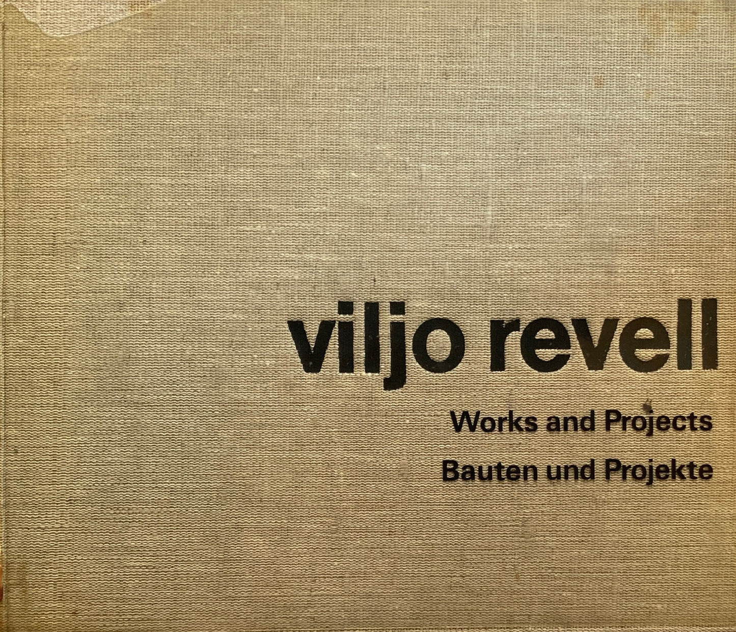 Viljo revell　Works and Projects Bauten und Projekte