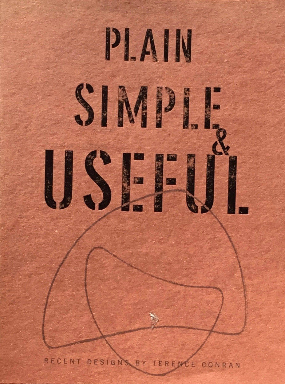 Plain Simple & Useful　Terence Conran　テレンス・コンラン