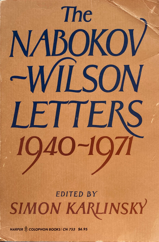 The Nabokov-Wilson letters 1940-1971
