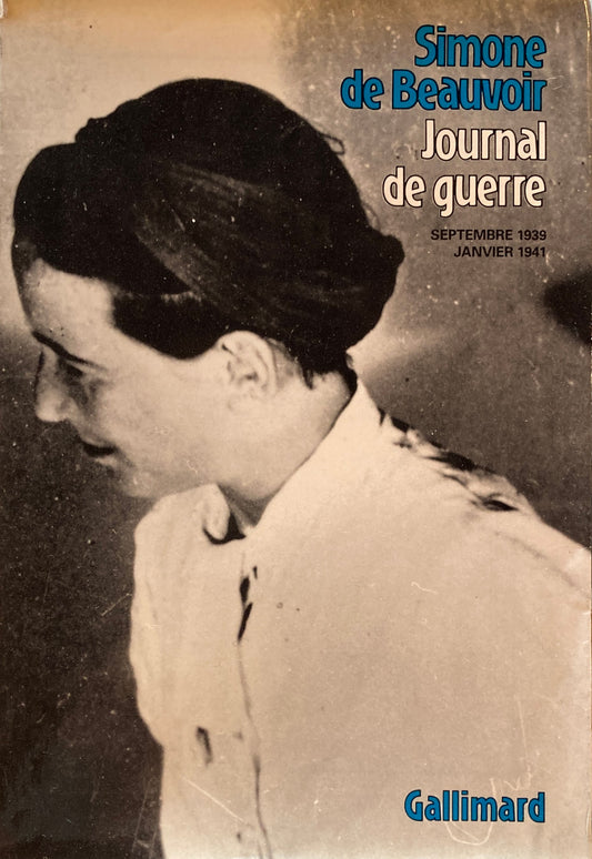 Journal de guerre　Simone de Beauvoir　シモーヌ・ド・ボーヴォワール