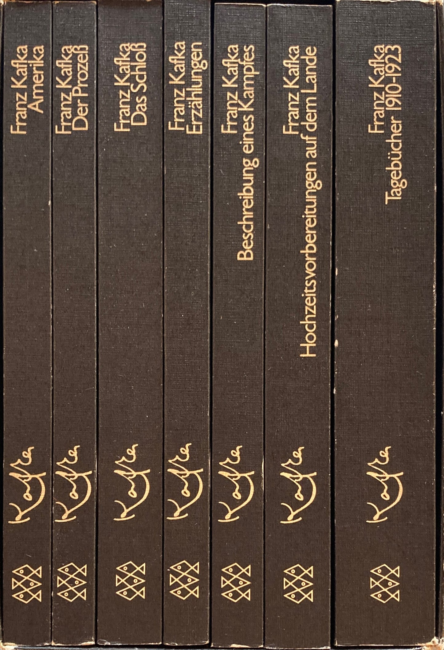 Gesammelte Werke Perfect  Franz Kafka　カフカ全集7冊セット