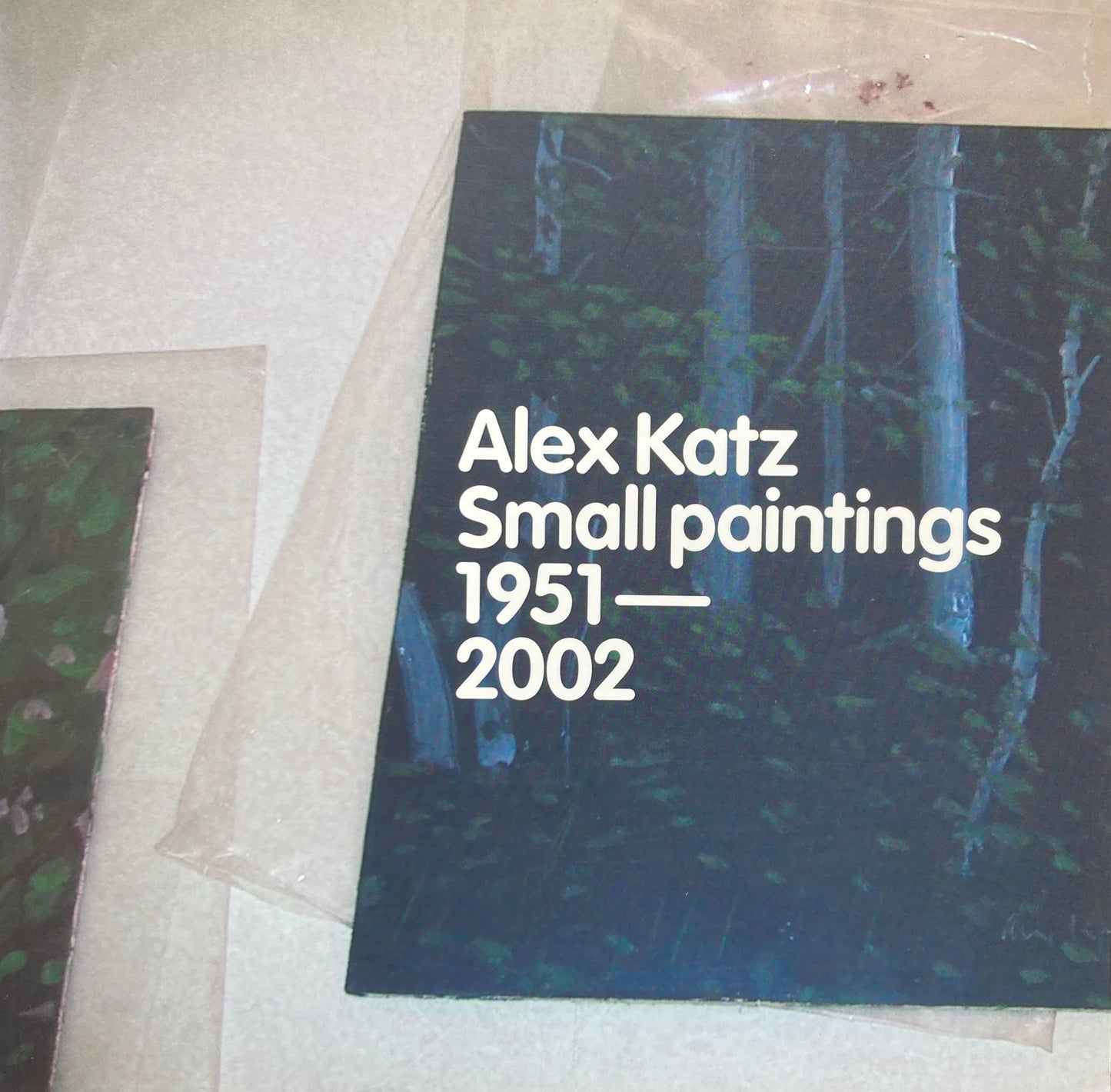 Alex Katz　Small paintings 1951-2002　Timothy Tayler Gallery