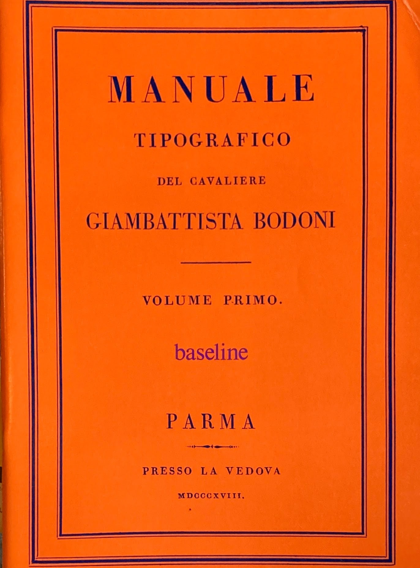Baseline Magazine #13 Bodoni Issue　International Typographics Journal