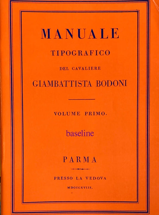 Baseline Magazine #13 Bodoni Issue　International Typographics Journal