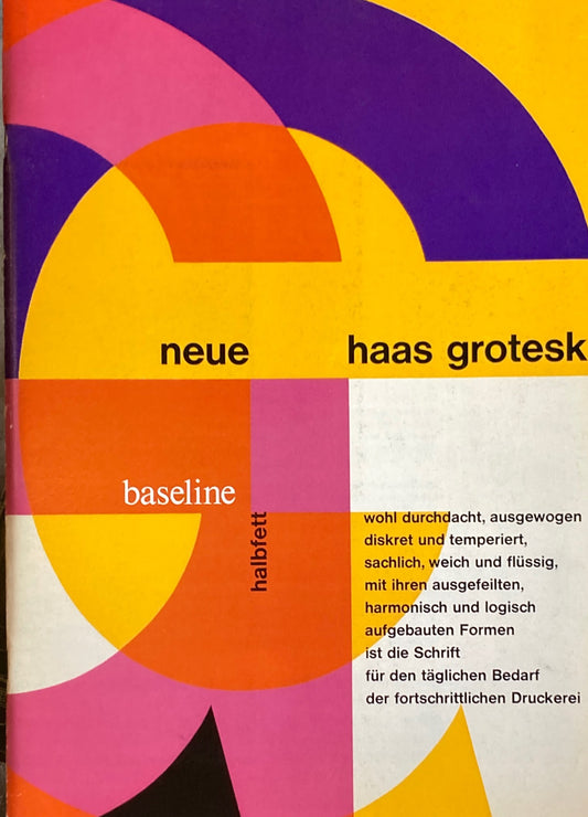 Baseline Magazine #14 Sans Serif issue　International Typographics Journal