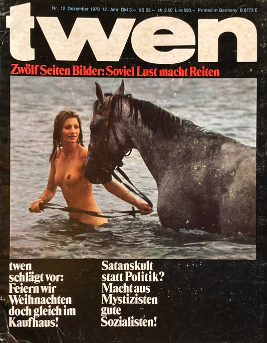 twen magazine 　Nr.12 Dezember 1970