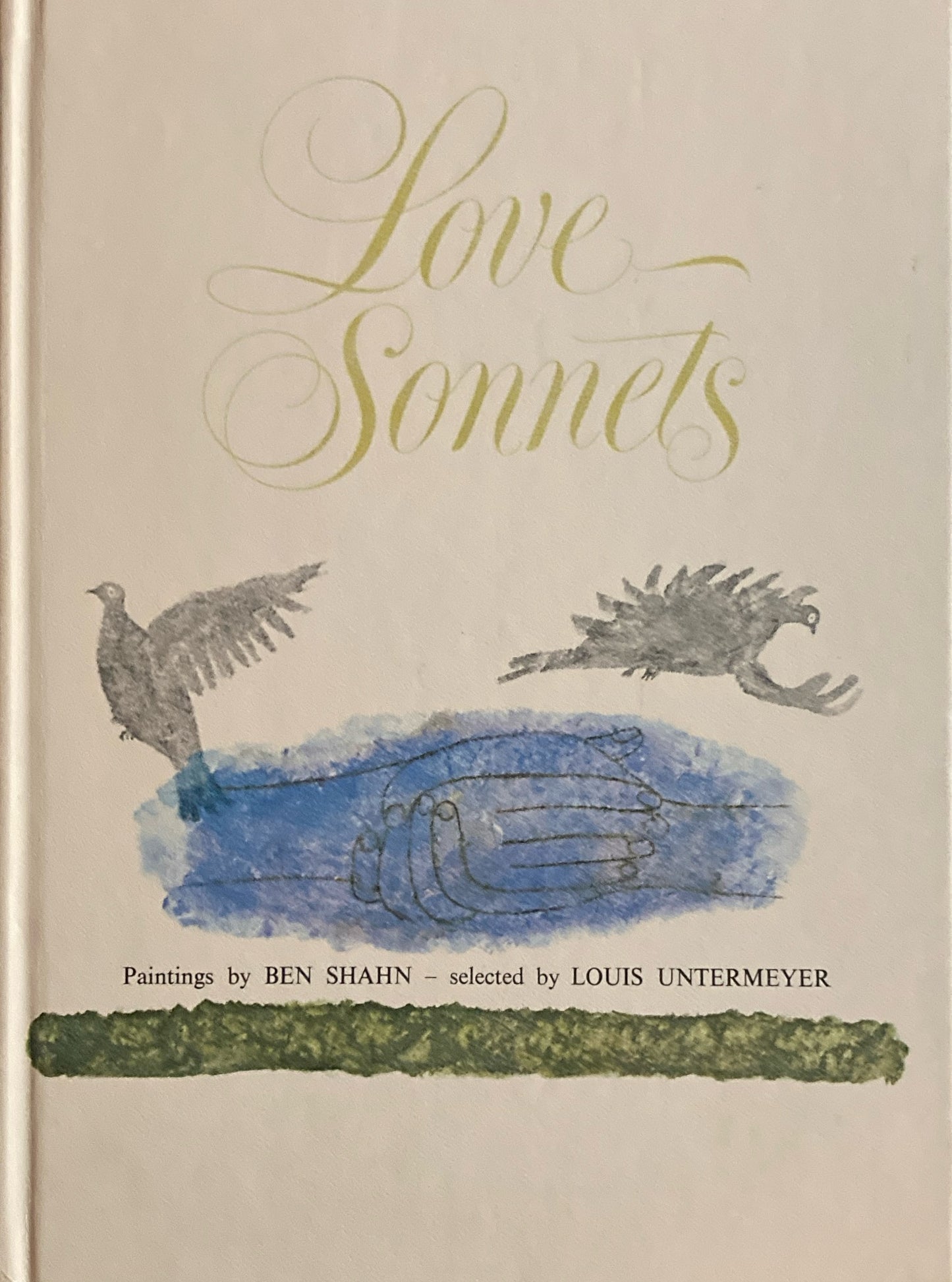 Love Sonnets　Louis Untermeyer　Ben Shahn　ベン・シャーン　