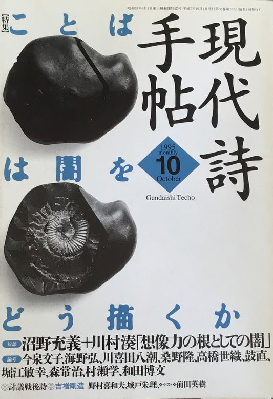 現代詩手帖　1995年10月号　ことばは闇をどう描くか