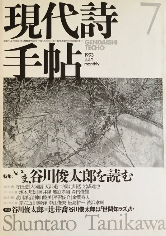 現代詩手帖　1993年7月号　いま、谷川俊太郎を読む
