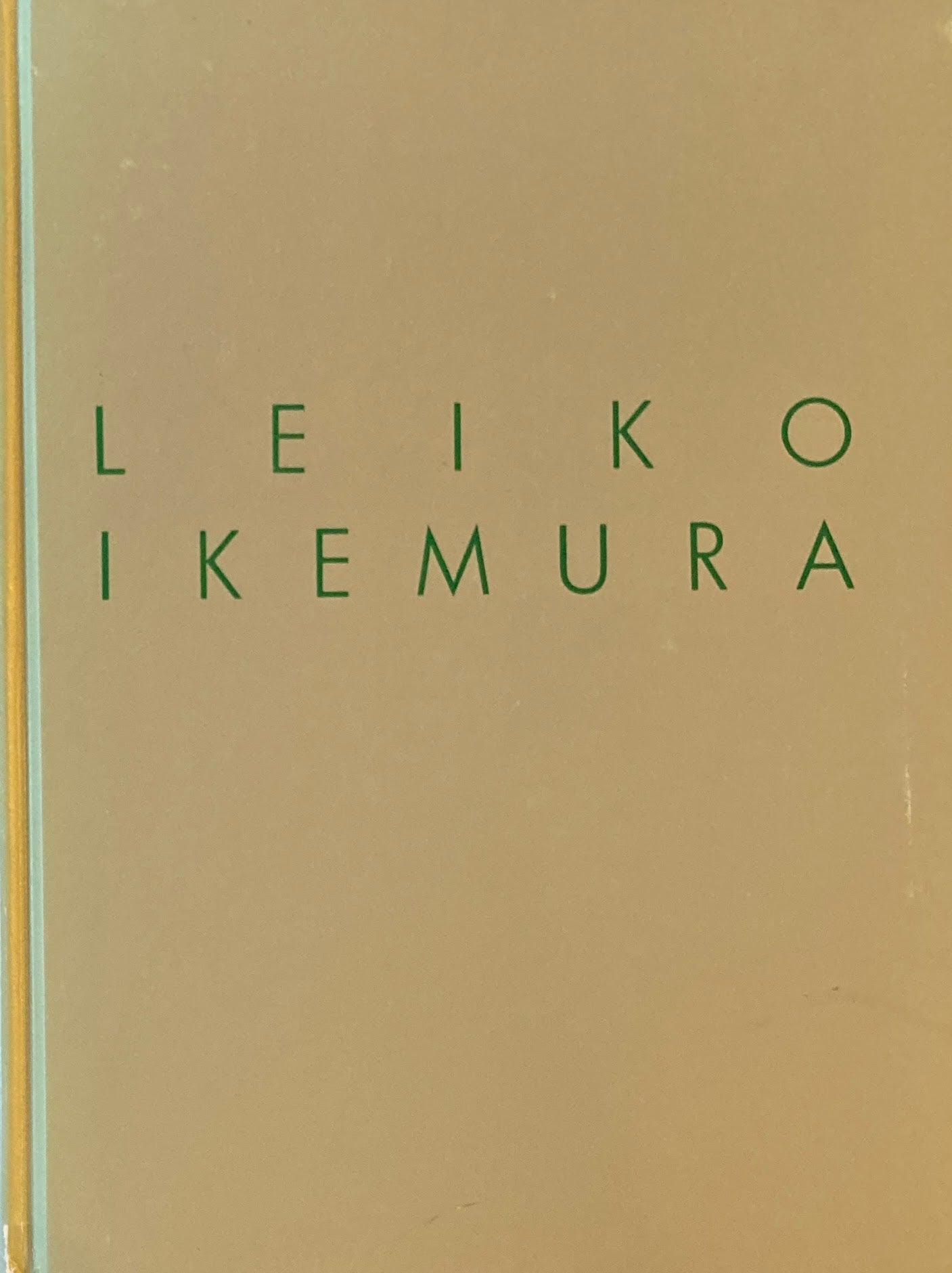 LEIKO IKEMURA Alpenindianer Works 1989-1990　イケムラレイコ