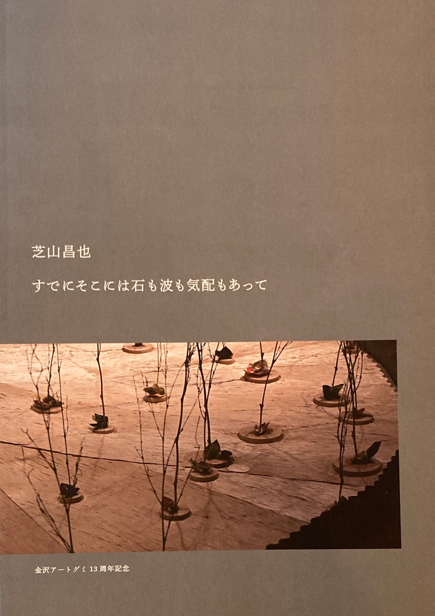すでにそこには石も波も気配もあって　芝山昌也　金沢アートグミ13周年記念